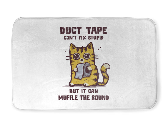 Duct Tape Can Muffle The Sound