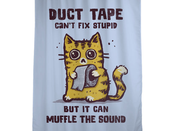 Duct Tape Can Muffle The Sound