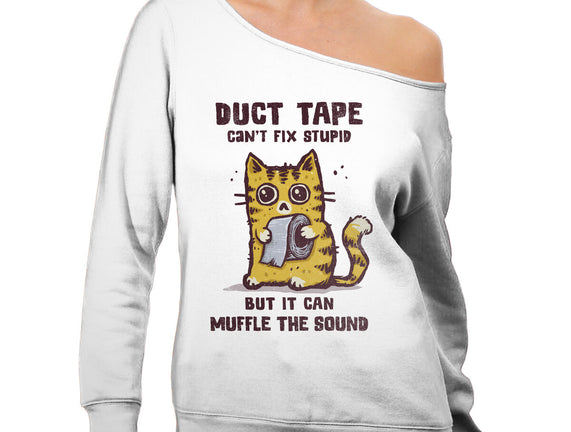 Duct Tape Can Muffle The Sound