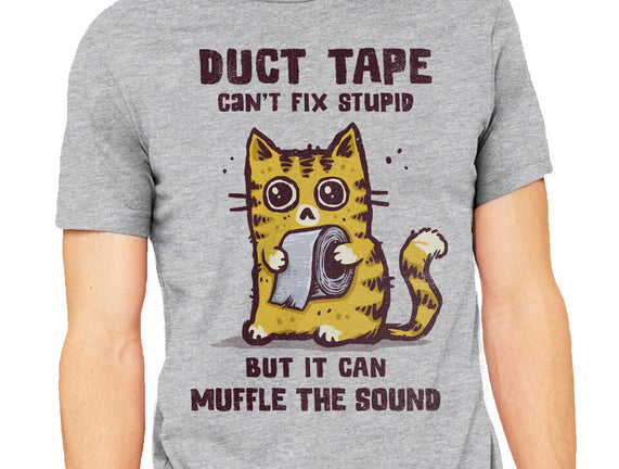 Duct Tape Can Muffle The Sound