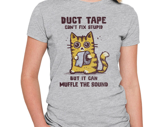 Duct Tape Can Muffle The Sound