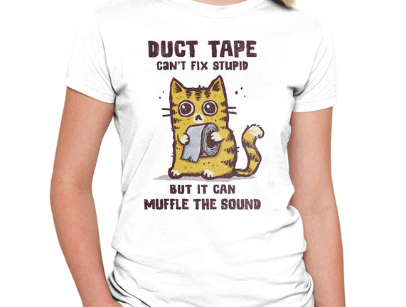 Duct Tape Can Muffle The Sound