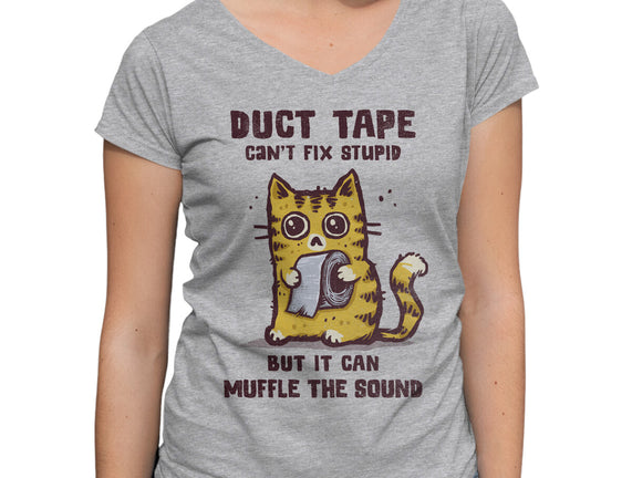 Duct Tape Can Muffle The Sound