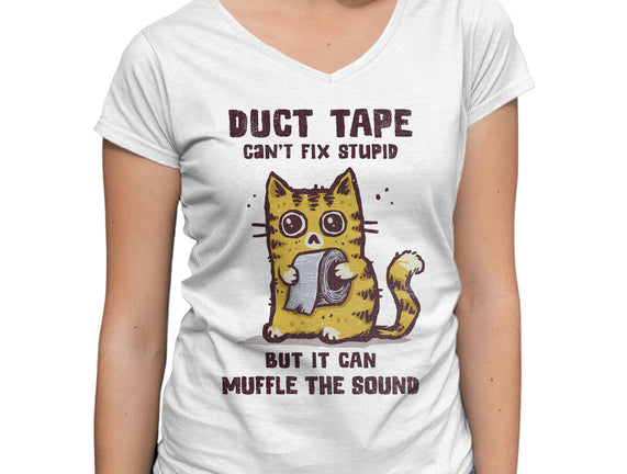 Duct Tape Can Muffle The Sound