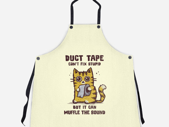 Duct Tape Can Muffle The Sound