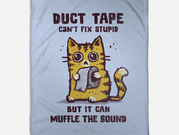 Duct Tape Can Muffle The Sound