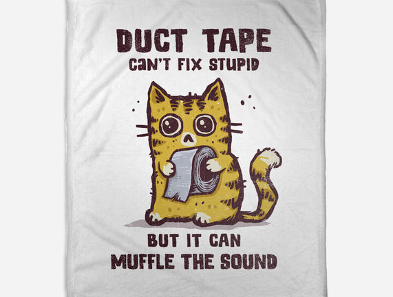 Duct Tape Can Muffle The Sound