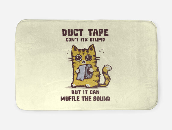 Duct Tape Can Muffle The Sound