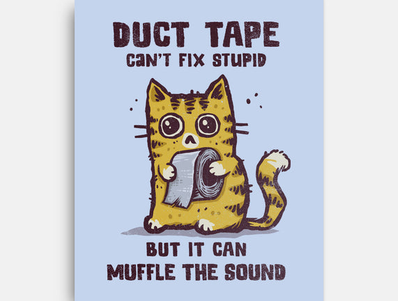 Duct Tape Can Muffle The Sound