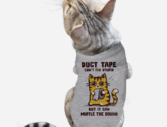 Duct Tape Can Muffle The Sound