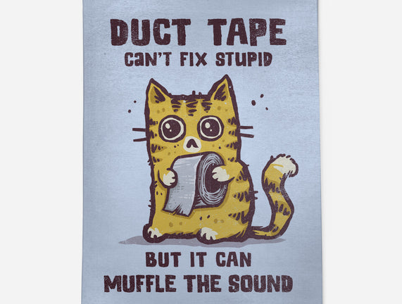 Duct Tape Can Muffle The Sound