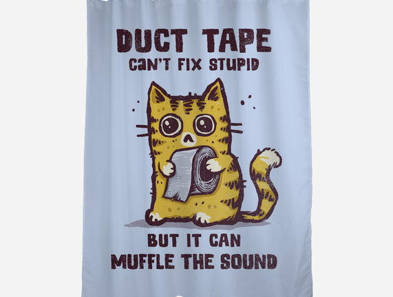 Duct Tape Can Muffle The Sound