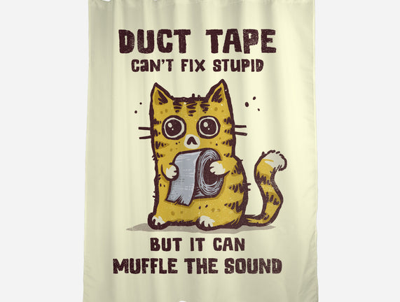 Duct Tape Can Muffle The Sound