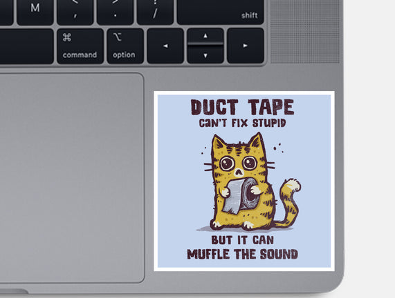 Duct Tape Can Muffle The Sound