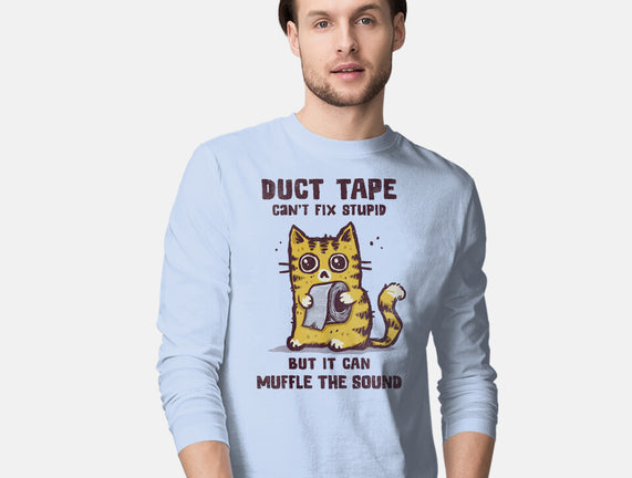 Duct Tape Can Muffle The Sound