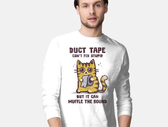 Duct Tape Can Muffle The Sound