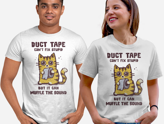 Duct Tape Can Muffle The Sound