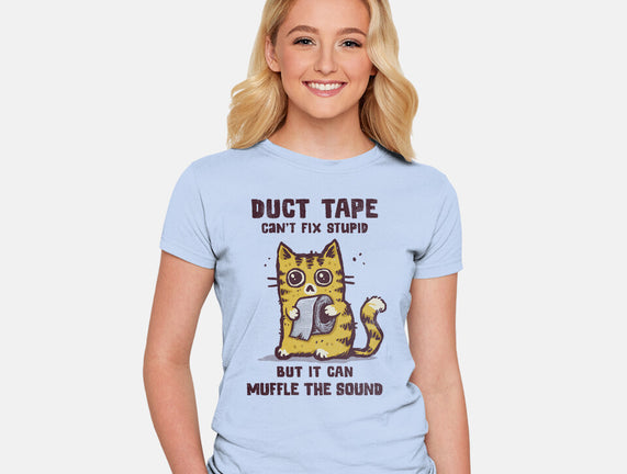 Duct Tape Can Muffle The Sound