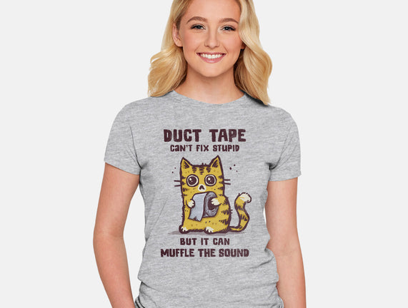 Duct Tape Can Muffle The Sound