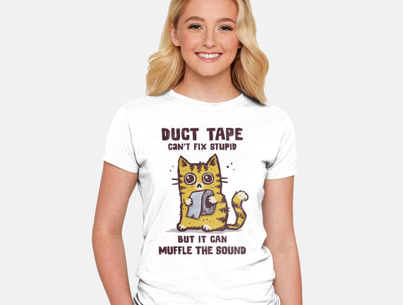 Duct Tape Can Muffle The Sound