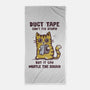 Duct Tape Can Muffle The Sound-None-Beach-Towel-kg07