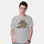 The Lazy Beagle-Mens-Basic-Tee-kg07