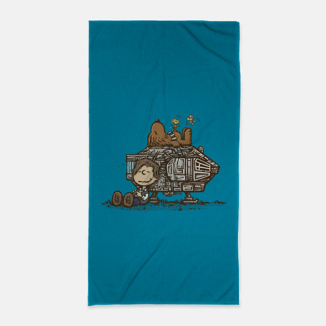 The Lazy Beagle-None-Beach-Towel-kg07