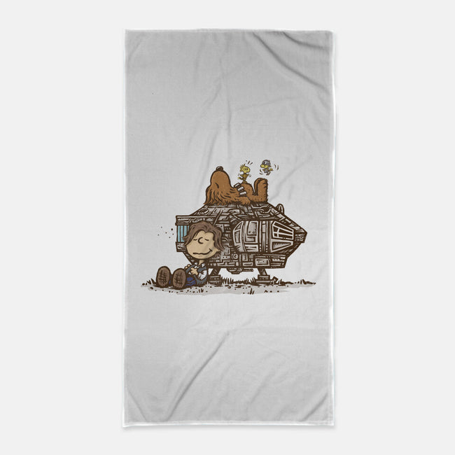 The Lazy Beagle-None-Beach-Towel-kg07