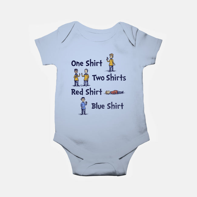 Red Shirt Blue Shirt-Baby-Basic-Onesie-kg07