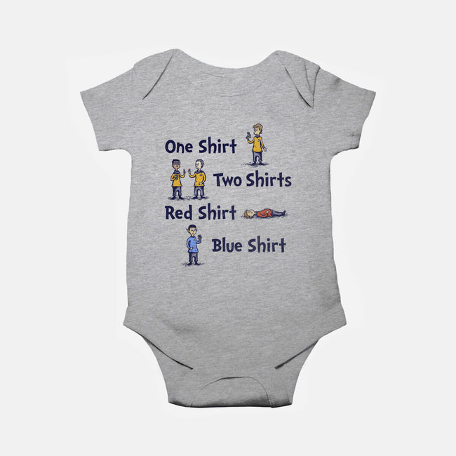 Red Shirt Blue Shirt-Baby-Basic-Onesie-kg07