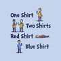 Red Shirt Blue Shirt-Baby-Basic-Tee-kg07