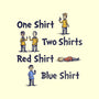 Red Shirt Blue Shirt-None-Stretched-Canvas-kg07