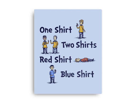 Red Shirt Blue Shirt