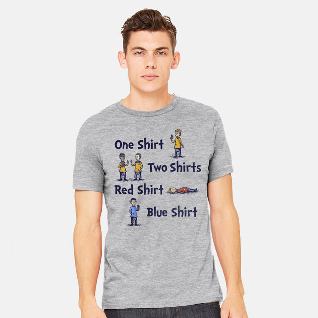 Red Shirt Blue Shirt-Mens-Heavyweight-Tee-kg07