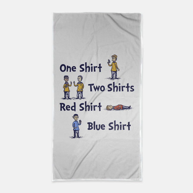 Red Shirt Blue Shirt-None-Beach-Towel-kg07