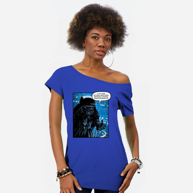 Dark Revelation-Womens-Off Shoulder-Tee-drbutler