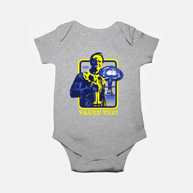 Vault Tec Coop-Baby-Basic-Onesie-rocketman_art