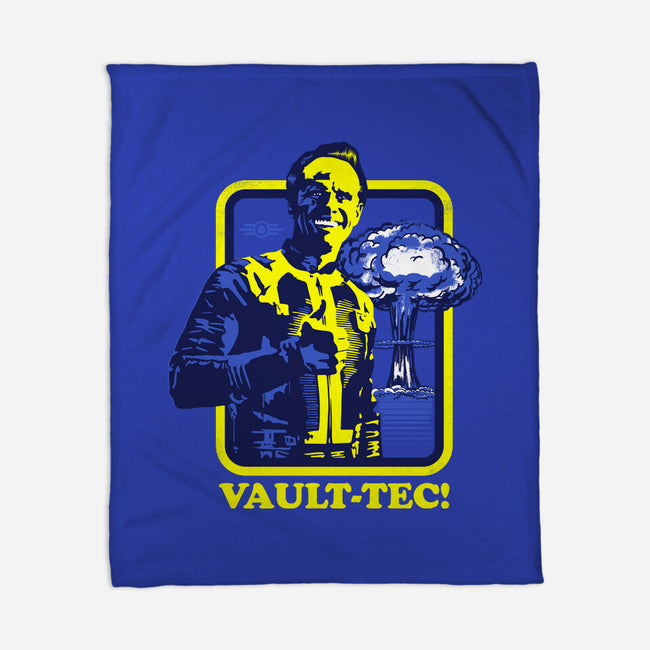 Vault Tec Coop-None-Fleece-Blanket-rocketman_art