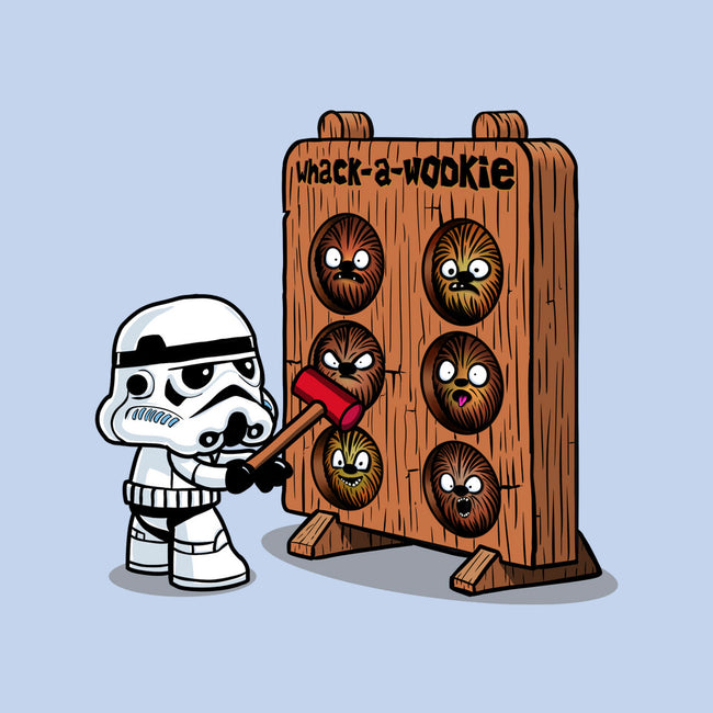 Whack A Wookie-Baby-Basic-Onesie-MelesMeles