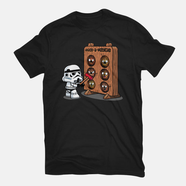 Whack A Wookie-Mens-Basic-Tee-MelesMeles