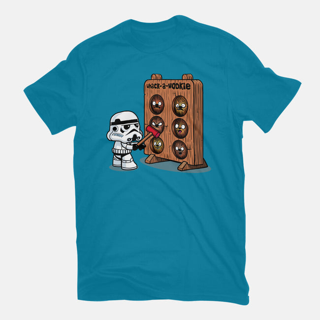 Whack A Wookie-Mens-Basic-Tee-MelesMeles