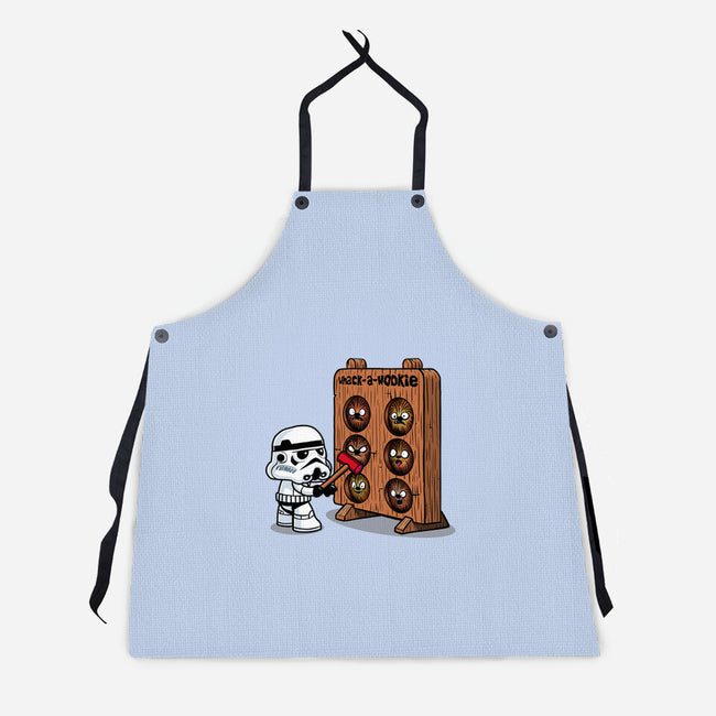 Whack A Wookie-Unisex-Kitchen-Apron-MelesMeles