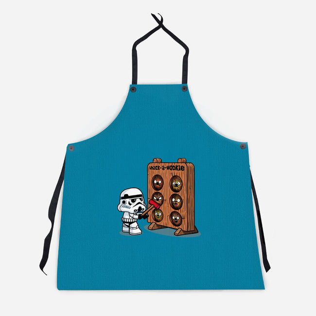 Whack A Wookie-Unisex-Kitchen-Apron-MelesMeles