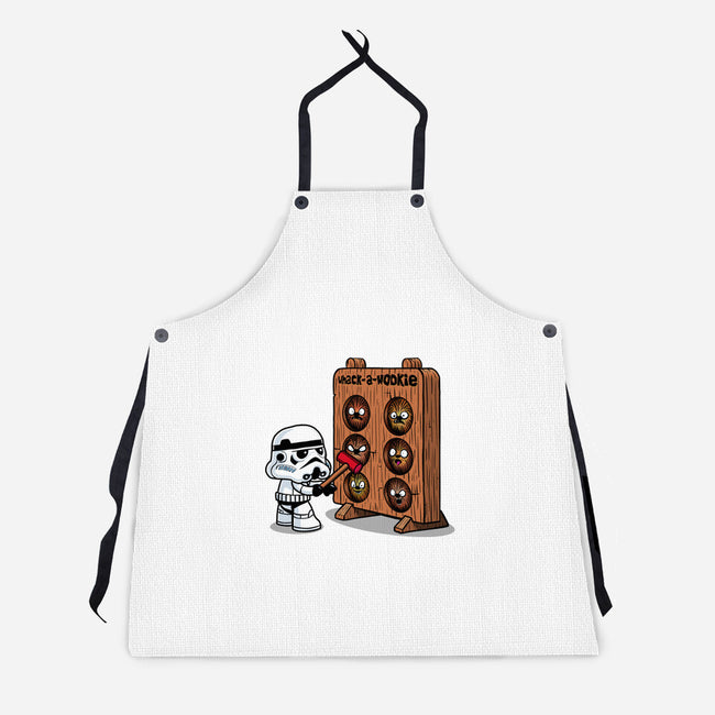 Whack A Wookie-Unisex-Kitchen-Apron-MelesMeles