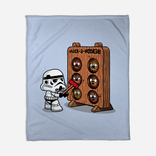 Whack A Wookie-None-Fleece-Blanket-MelesMeles