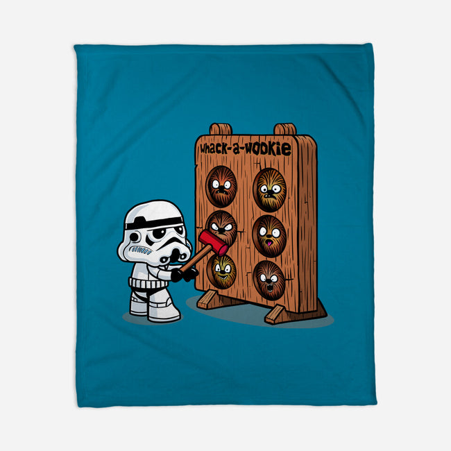 Whack A Wookie-None-Fleece-Blanket-MelesMeles