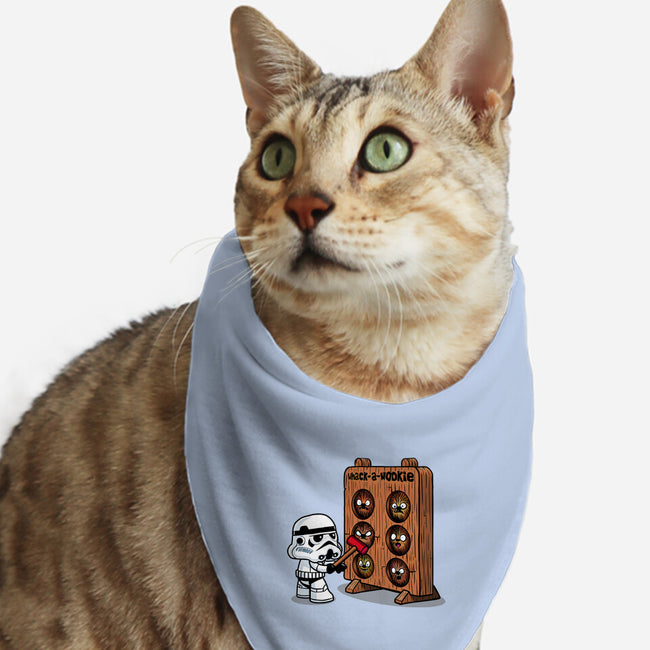 Whack A Wookie-Cat-Bandana-Pet Collar-MelesMeles