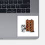 Whack A Wookie-None-Glossy-Sticker-MelesMeles