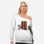 Whack A Wookie-Womens-Off Shoulder-Sweatshirt-MelesMeles