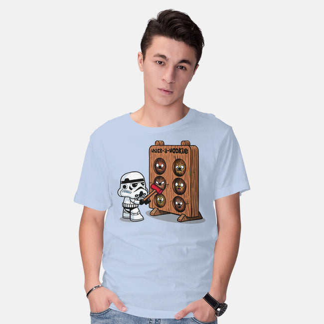 Whack A Wookie-Mens-Basic-Tee-MelesMeles